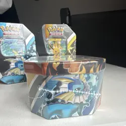 Pokemon Eevee Evolutions Tin Vaporeon Jolteon Flareon 2021 Sealed Standard Size - Image 3