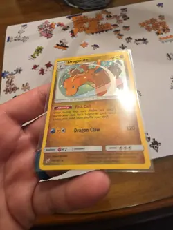 Dragonite 119/181 (NM) - Sun & Moon Team Up - Cosmos Holo Rare - Pokemon TCG - Image 2