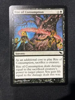 MTG - Rite of Consumption Shadowmoor - Image 1