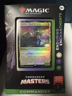 MTG - Commander Masters Commander Deck - Enduring Enchantments - New Sealed - Image 1