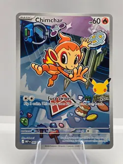Chimchar - 041 041 Holo Promo ME: Mega Evolution Promo Pokemon NM - Image 1