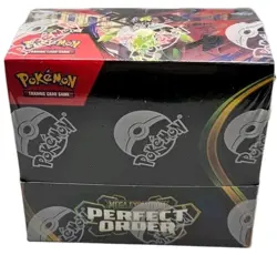 Pokemon TCG Mega Evolution Perfect Order Booster Box Sealed - Image 1