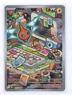 Rotom 197/182 TCG SV10: Destined Rivals NM Pokemon - Image 1