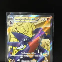 Cynthia's Garchomp EX-215/182 - Pokemon Destined Rivals - Ultra Rare - NM - Image 2