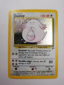 2000 Pokemon Classic - Base Set 2 Holo Chansey #3/130 - Image 1