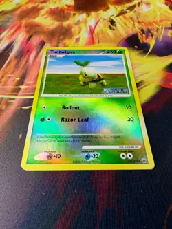 Turtwig 077/100 LP Holofoil Promo Burger King Promos 2009 Pokemon TCG - Image 2