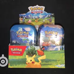 10x Pokemon TCG Ascended Heroes Mini Tins Sealed With Display Case BRAND NEW ✅ - Image 1