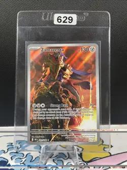 Zamazenta 201/182 Pokemon Destined Rivals Illustration Rare Near Mint Card (629) - Image 1