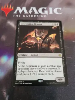 MTG. 2x Desecration Demon. Duel Decks: Nissa vs Ob Nixilis. Lp - Image 1
