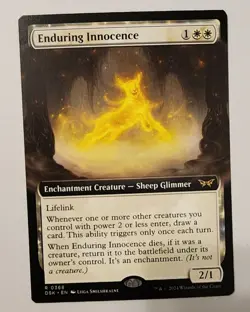 Mtg Duskmourn Enduring Innocence Extended Art NM - Image 1