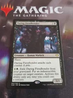 Mtg. Daring Fiendbonder. Commander 2020. Nm - Image 1
