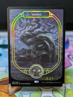 MTG Unsanctioned - Swamp 092 Foil - Image 1