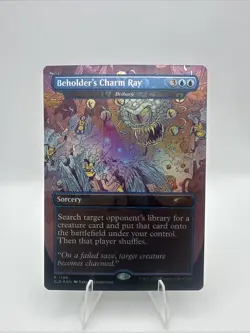 Beholder's Charm Ray - Bribery (Rainbow Foil) Secret Lair Drop Foil - Image 1