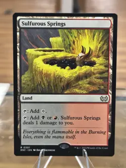 Sulfurous Springs Dominaria United Regular MTG Free Shipping! - Image 1