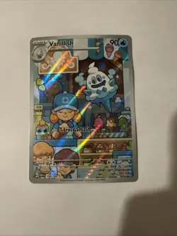 Pokemon TCG Vanillish Paradox Rift 190/182 Holo Illustration Rare Mint Condition - Image 1