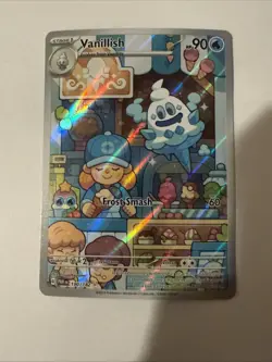 Pokemon TCG Vanillish Paradox Rift 190/182 Holo Illustration Rare Mint Condition - Image 3