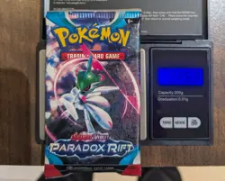 Paradox Rift Booster Pack - Heavy 22.63g - Sealed - Pokemon TCG Scarlet & Violet - Image 1
