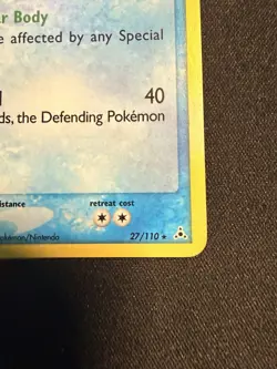 Regice Reverse Holo Stamped (Holo Bleed) Holon Phantoms 27/110 Pokemon TCG - Image 5