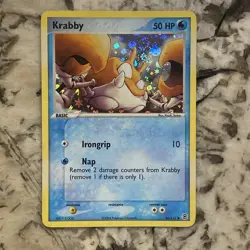 Krabby - 66/112 - Pokemon Ex FireRed LeafGreen Reverse Holo LP - Image 1