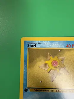 Pokemon TCG Stari (Staryu) 65/102 1st Edition Base Set 1999- NM - Never played! - Image 2