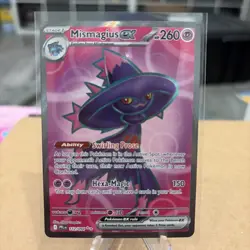 Mismagius ex Full Art Ultra Rare 112/094 Pokemon Phantasmal Flames English - Image 1