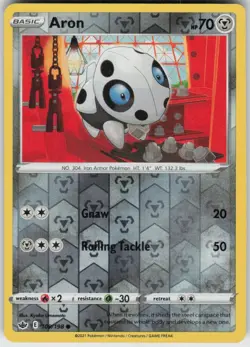 Reverse Holo Aron 109/198 Common Chilling Reign Near Mint - Image 1