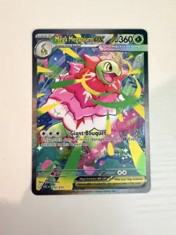 Pokemon Mega Meganium EX SIR 272/217 Ascended Heroes English Mint Condition TCG - Image 1