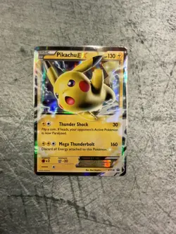Pokemon TCG Pikachu EX XY Black Star Promos XY174 Holo Promo - Image 1