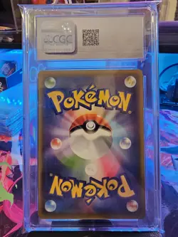 Pokemon 2021 Eevee Heroes #025/069 Glaceon VMAX Holo Japanese CGC GEM MINT 10 - Image 4