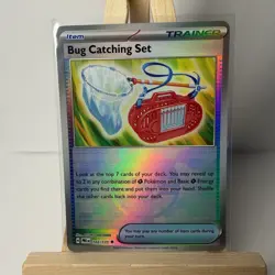 Bug Catching Set 102/131 Prismatic Evolutions Pokeball Holo Pokemon TCG - Image 1