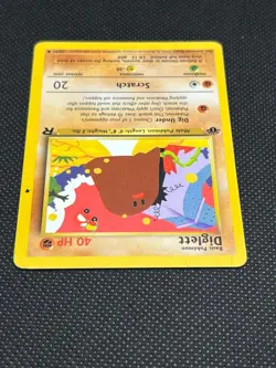 Pokemon Tcg Diglett 52/82 Team Rocket 1st Edition Non Holo - Image 3