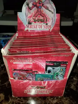 Yugioh TCG Strike of Neos STON EOJ Special Edition Blister! From Original Box! - Image 3