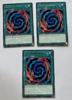 Yu-Gi-Oh - LOT 3x POLYMERISATION - JUSH-FR014 - Rare - NM/M - Image 1
