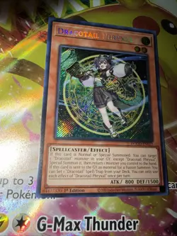 Yugioh! Dracotail Phryxul - DOOD-EN023 - Secret Rare - 1st Edition Near Mint, En - Image 1