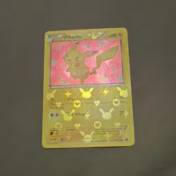 Pokemon Pikachu TCG RC7/RC25 Legendary Treasures Holo Card - LP+ - Image 1