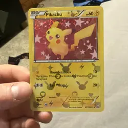 Pokemon Pikachu TCG RC7/RC25 Legendary Treasures Holo Card - LP+ - Image 3