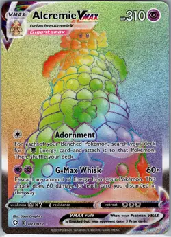 Alcremie VMAX (Secret) 073/072 Shining Fates - Pokemon Card - NM - Image 1