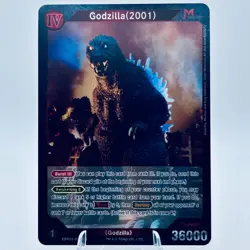 Godzilla Card Game Godzilla (2001) EBP03-005 SR Foil Single Card - Image 1