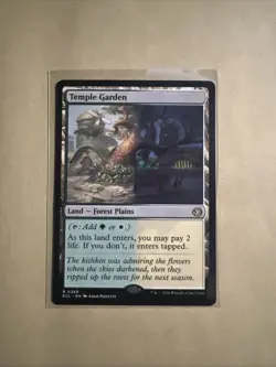MTG Temple Garden ECL 0268 R NM Regular - Image 1