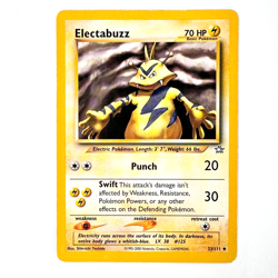 Electabuzz 33/111 - Neo Genesis Vintage - Pokemon TCG, Regular Heavily Played HP - Image 1
