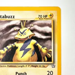 Electabuzz 33/111 - Neo Genesis Vintage - Pokemon TCG, Regular Heavily Played HP - Image 4
