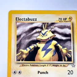 Electabuzz 33/111 - Neo Genesis Vintage - Pokemon TCG, Regular Heavily Played HP - Image 5