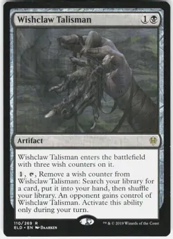Wishclaw Talisman R Throne of Eldraine 110 LP - Image 1