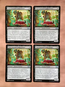 4x Experimental Confectioner **NEAR MINT** **UNPLAYED** MTG - Image 1