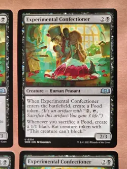 4x Experimental Confectioner **NEAR MINT** **UNPLAYED** MTG - Image 3