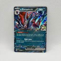 🔥N's Zoroark ex Double Rare Pokemon SV09: Journey Together 098/159 NM - Image 1