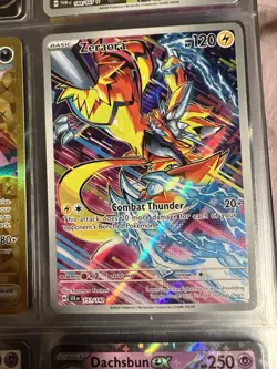Zeraora IR 151/142 Stellar Crown Holo Illustration Rare Pokemon TCG - Image 1
