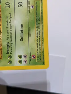 Pinsir 25/64 Non Holo Rare Pokemon Jungle Unlimited WOTC - MP - Image 3