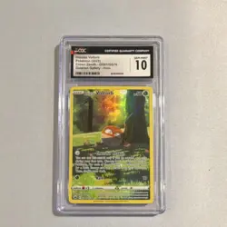 Pokemon Hisuian Voltorb Crown Zenith GG01/GG70 Ultra Rare Holo CGC 10 - Image 1