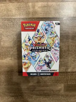 Pokemon TCG: S&V Prismatic Evolutions Booster Bundle (6pks) Factory Sealed - Image 1